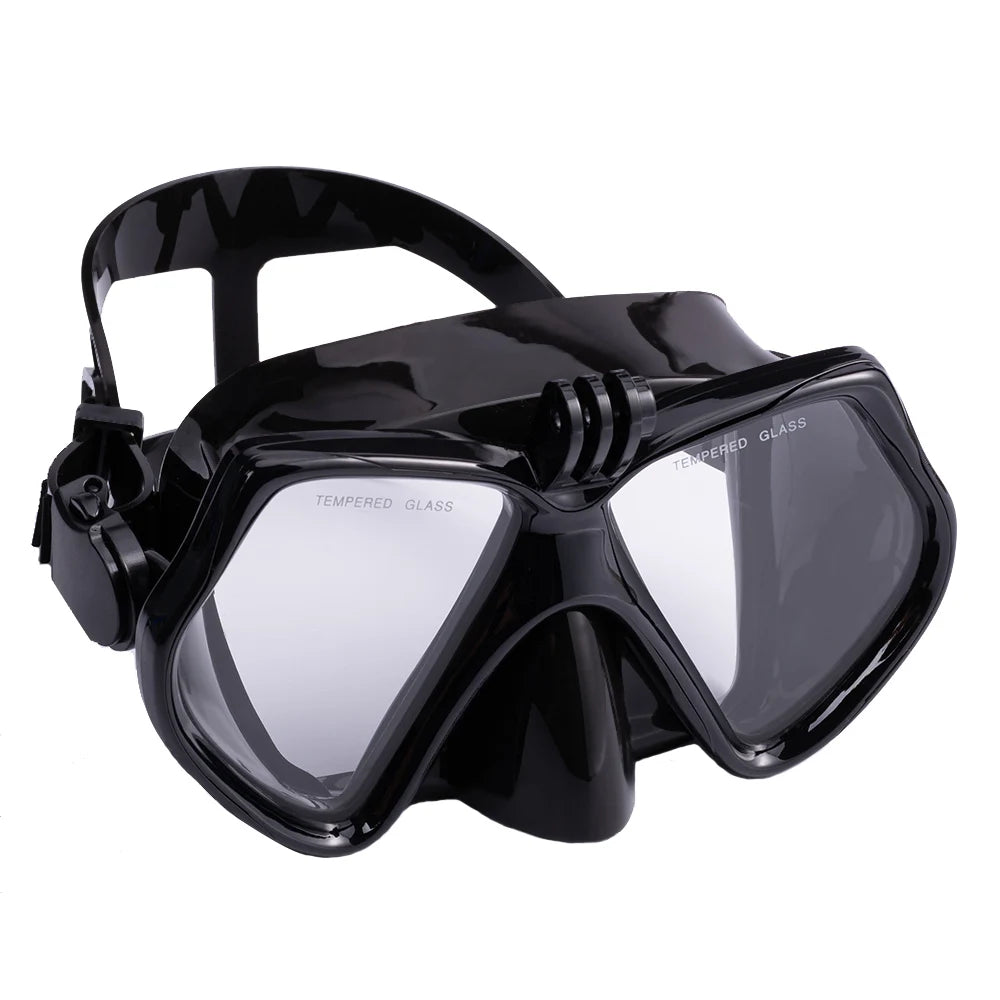 Premium Diving Mask with Snorkel - GoPro Compatible Scuba Set