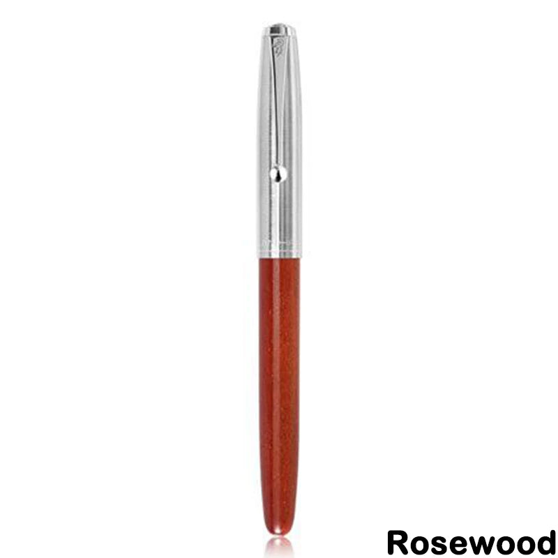 JINHAO 51A Fountain Pen Wooded Pen 0.38mm F Nib Ink Pens for Writing Finance School Office Supplies Stationery PK 9019 9013