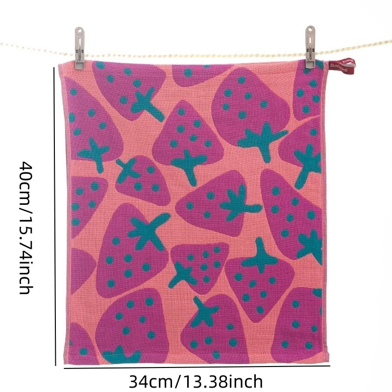 Useful Towel Square Face Towel Strong Water Absorption Small Pure Cotton Wipe Hands Soft Absorbent Kitchen Square Scarf