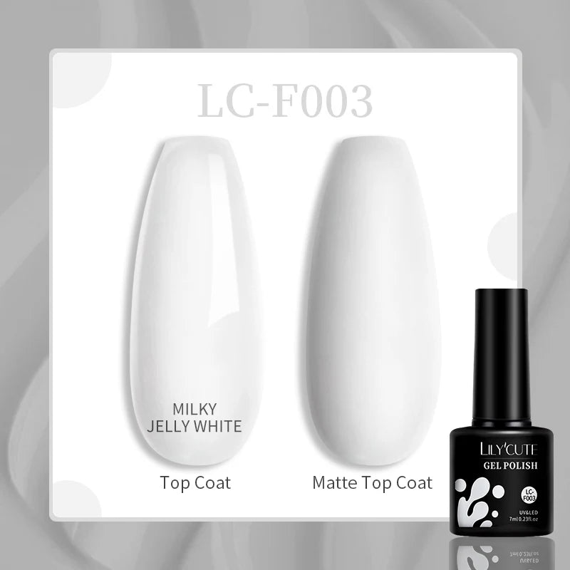 LILYCUTE Professional Gel Nail Polish - 7ml Long-Lasting UV/LED Nail Varnish