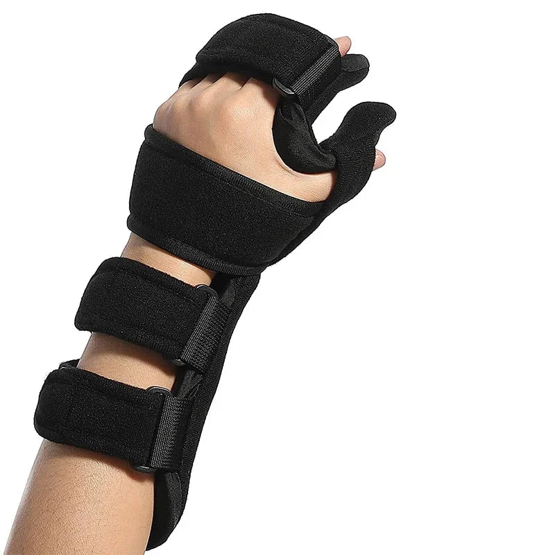 Premium Stroke Hand Brace - Adjustable Orthopedic Wrist Splint Support