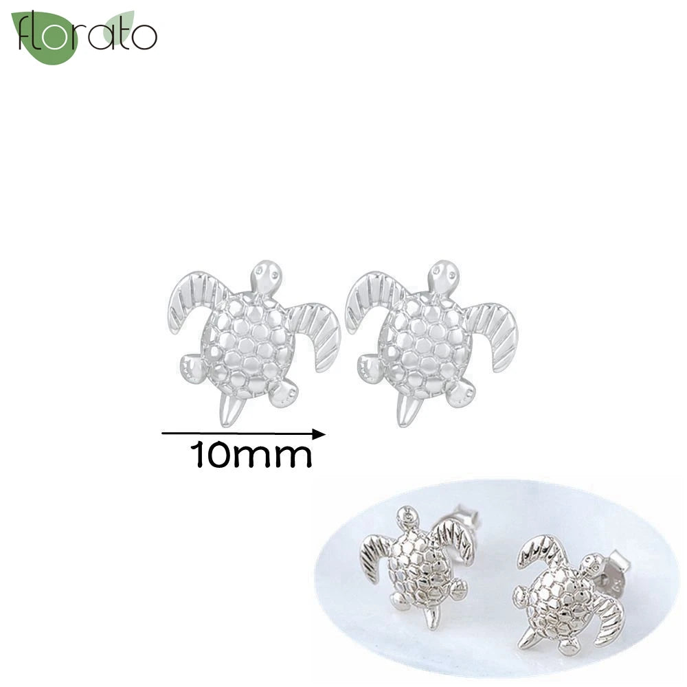 925 Silver Needle Exquisite Zircon Small Earrings Fashion Stud Earrings for Women Anti Allergy Cartilage Puncture Jewelry Gift