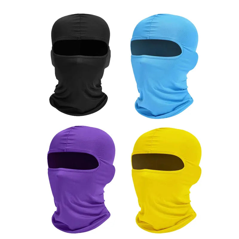 1/4pcs Ski Mask for Men Full Face Mask Balaclava Black Ski Masks Covering Neck Gaiter