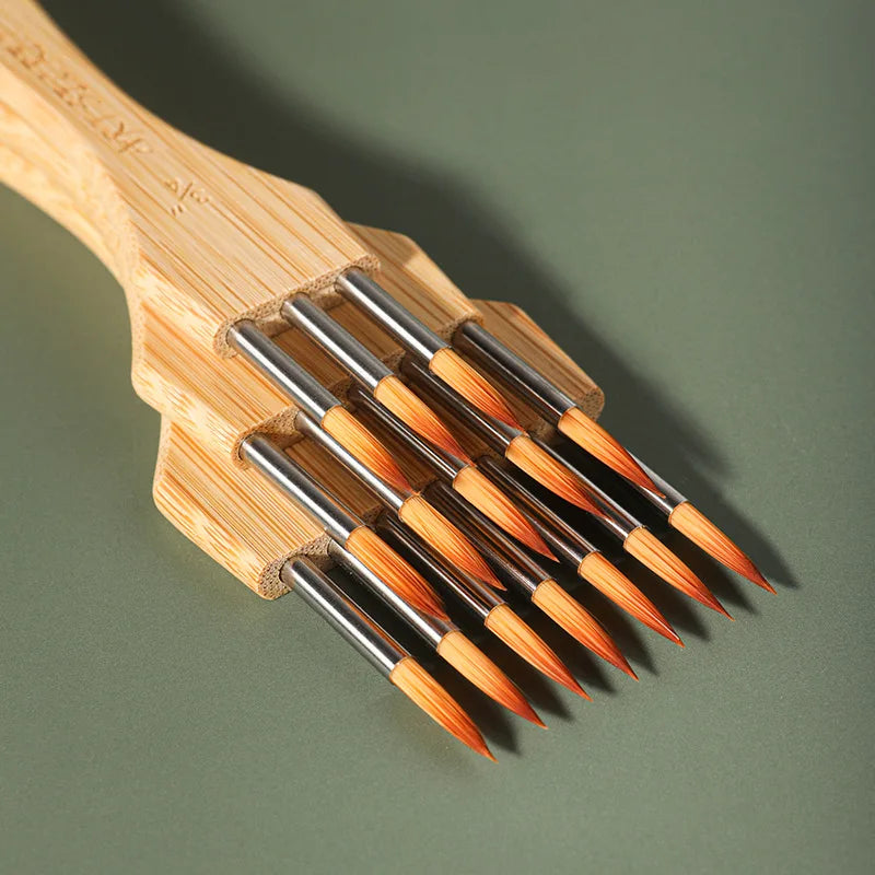 Multi-toothed Brush Comb ArtSecret Watercolor Acrylic Brushes 2033 Nylon Blend Wool Art Supplies