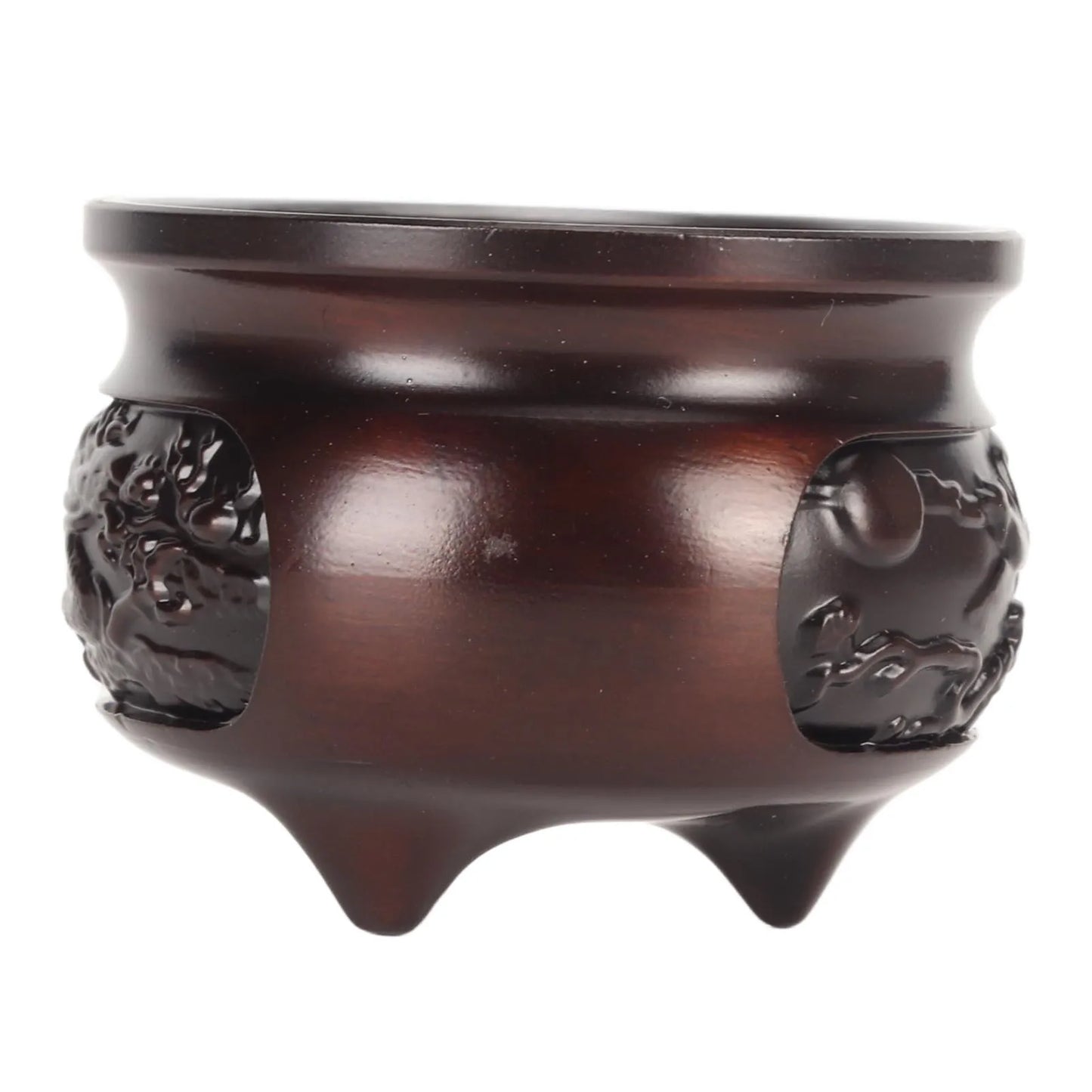 Brass Incense Burner Retro Nostalgia Rustproof Decorative Metal Incense Burner Holder with Incense Stick Holder Base