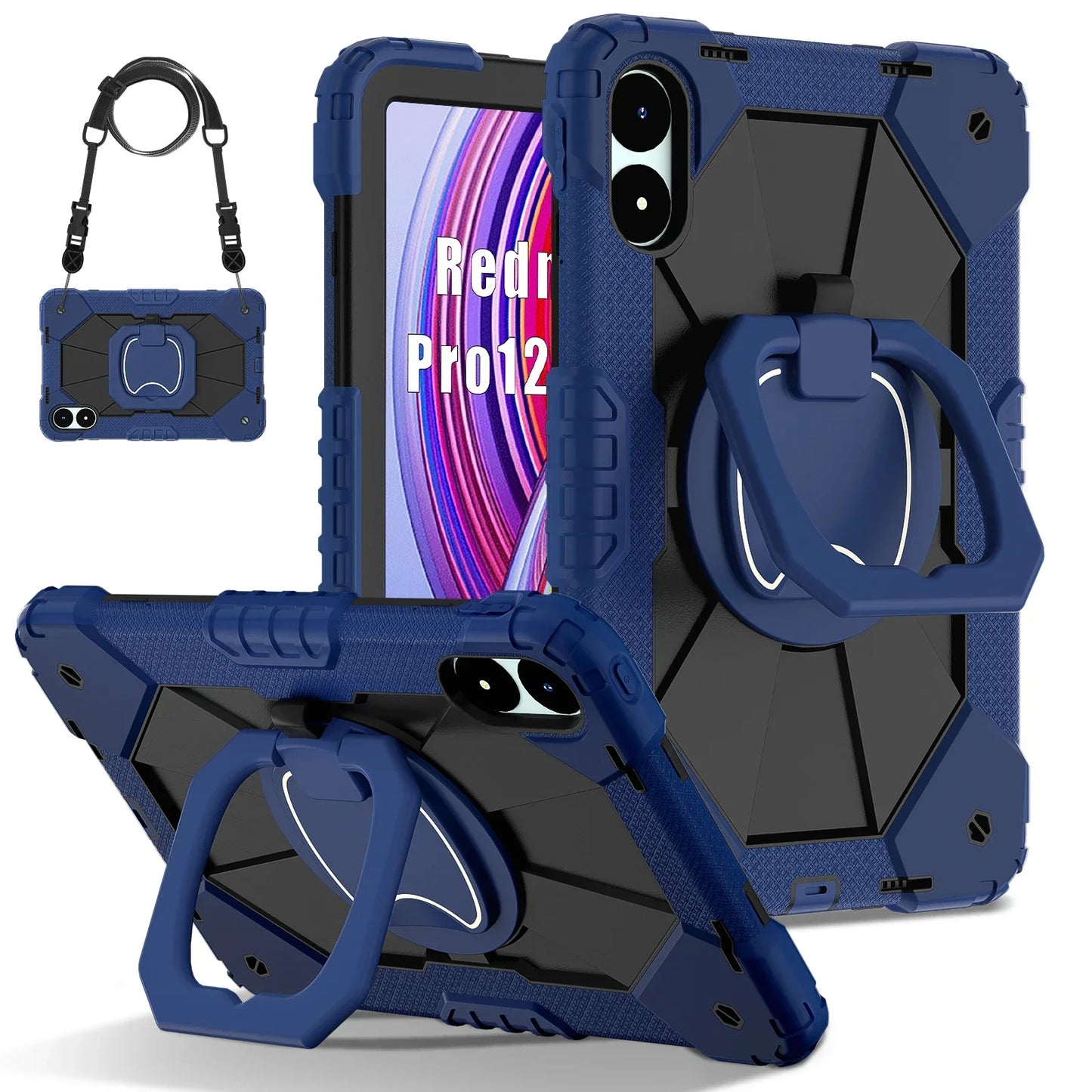 Tablet Case for Xiaomi Redmi Pad 2 11 2025 Pro 12.1inch Tablets Cases Protector Silicone Cover for Xiaomi POCO Pad 12.1 Funda