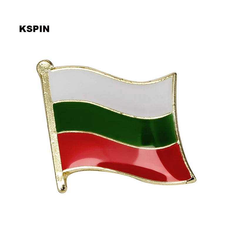 Bulgaria Flag Badge Flag Laple Pin Badges Flag Brooch