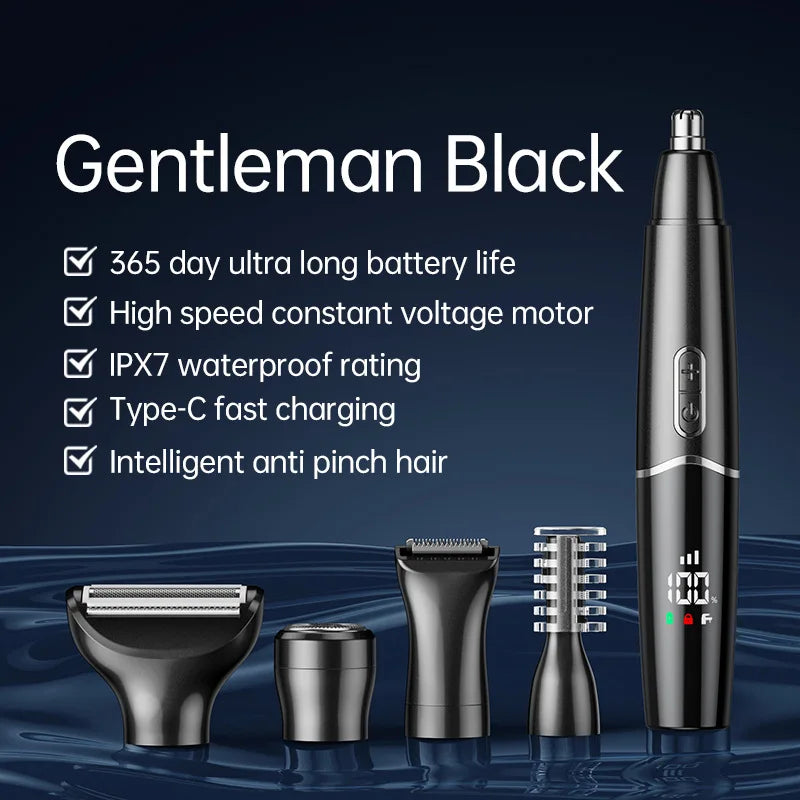 Origina all in1 Rechargeable Nose Ear Hair Trimmer For Men Grooming Kit Electric Eyebrow Beard Trimer Nose And Ears Trimmer