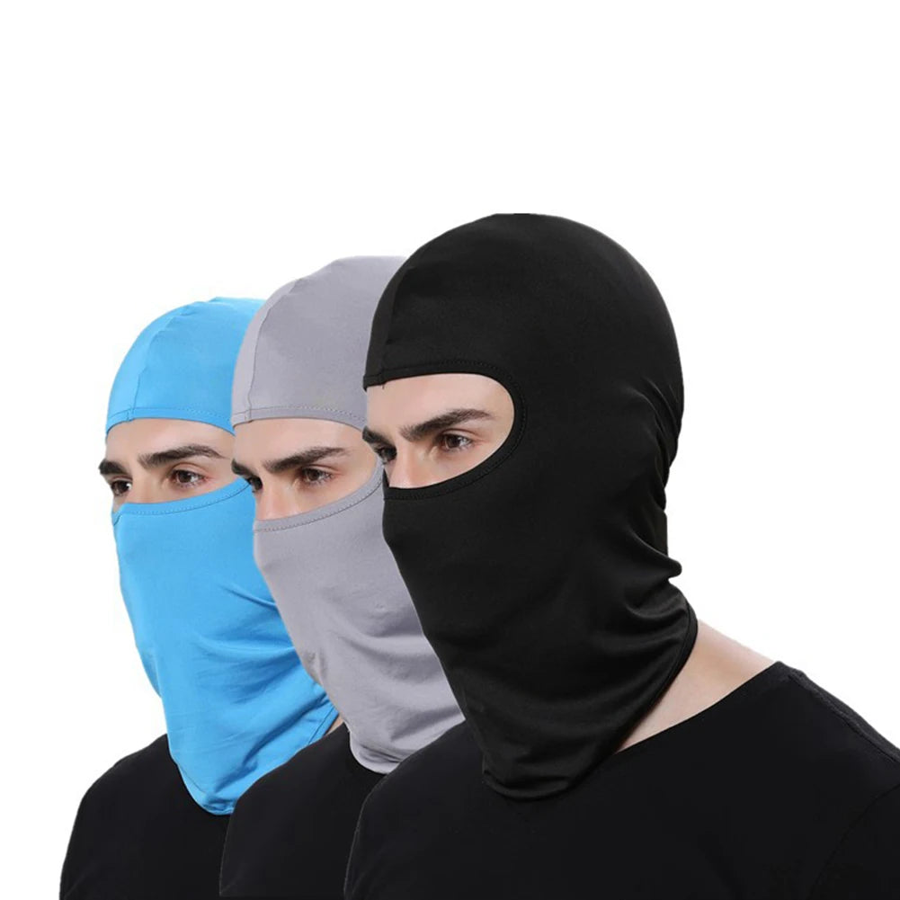 Motorcycle Bandana Outdoor Balaclava Hood Cycling Hunting Hat UV Protection Full Face Cove Summer Sun Rotection Neck Scraf