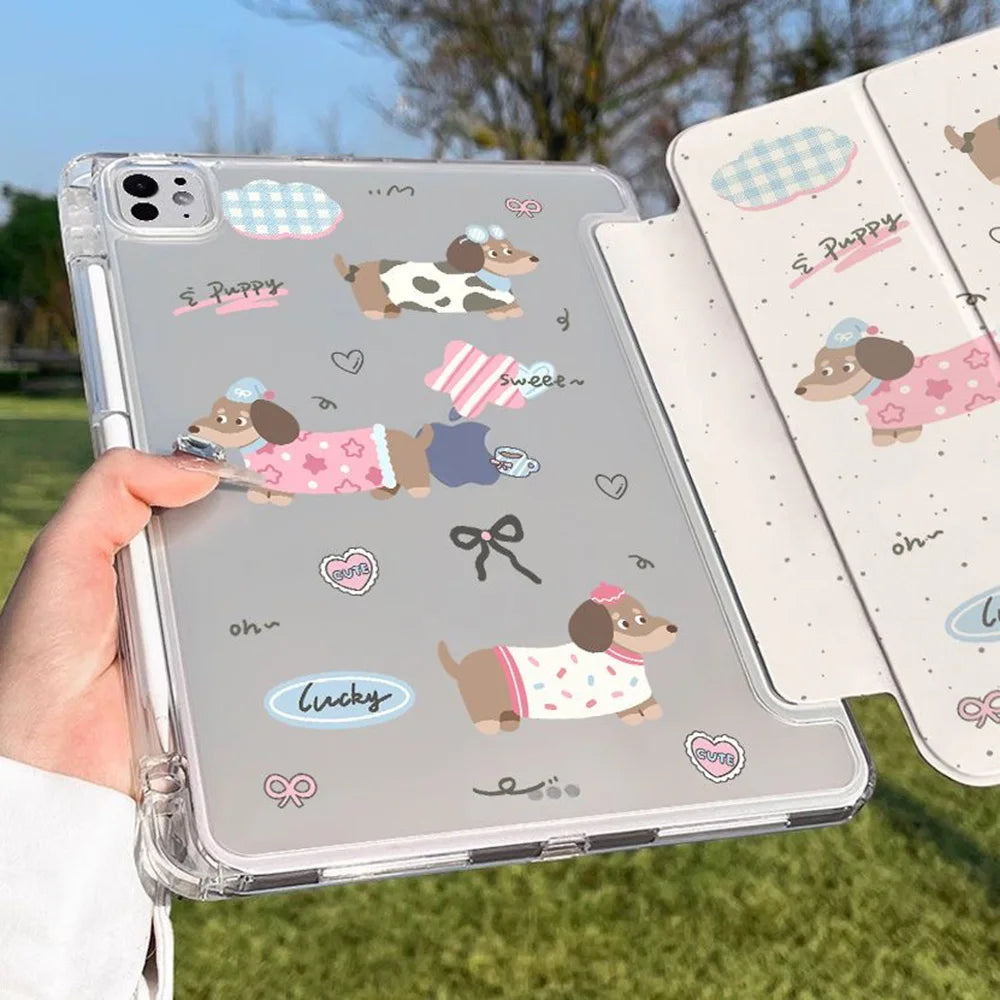For iPad Case A16 11th 10 10th 10.2 9th 8th 7th 9.7 5th 6th Cases Funda For iPad Air 11 2025 5th 4th 10.9 2024 Pro 11" 9.7 Cover