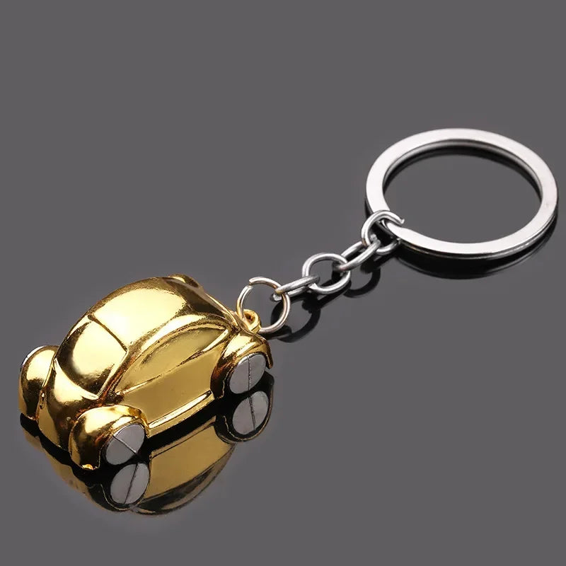 Automotive Gear Head Keychain - Speed Gearbox Keyring with Turbo Hub & Brake Disc Design