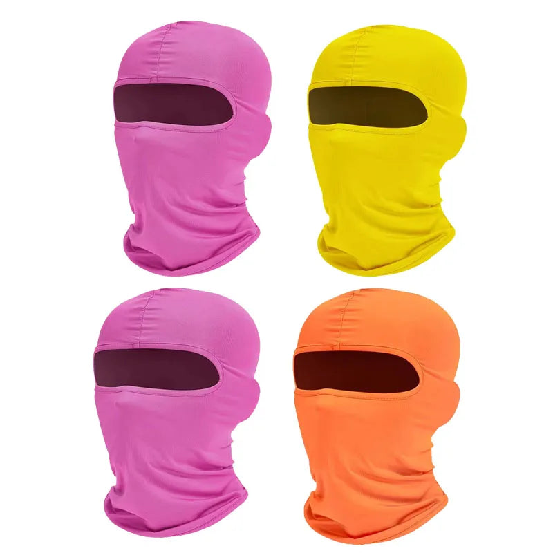 1/4pcs Ski Mask for Men Full Face Mask Balaclava Black Ski Masks Covering Neck Gaiter