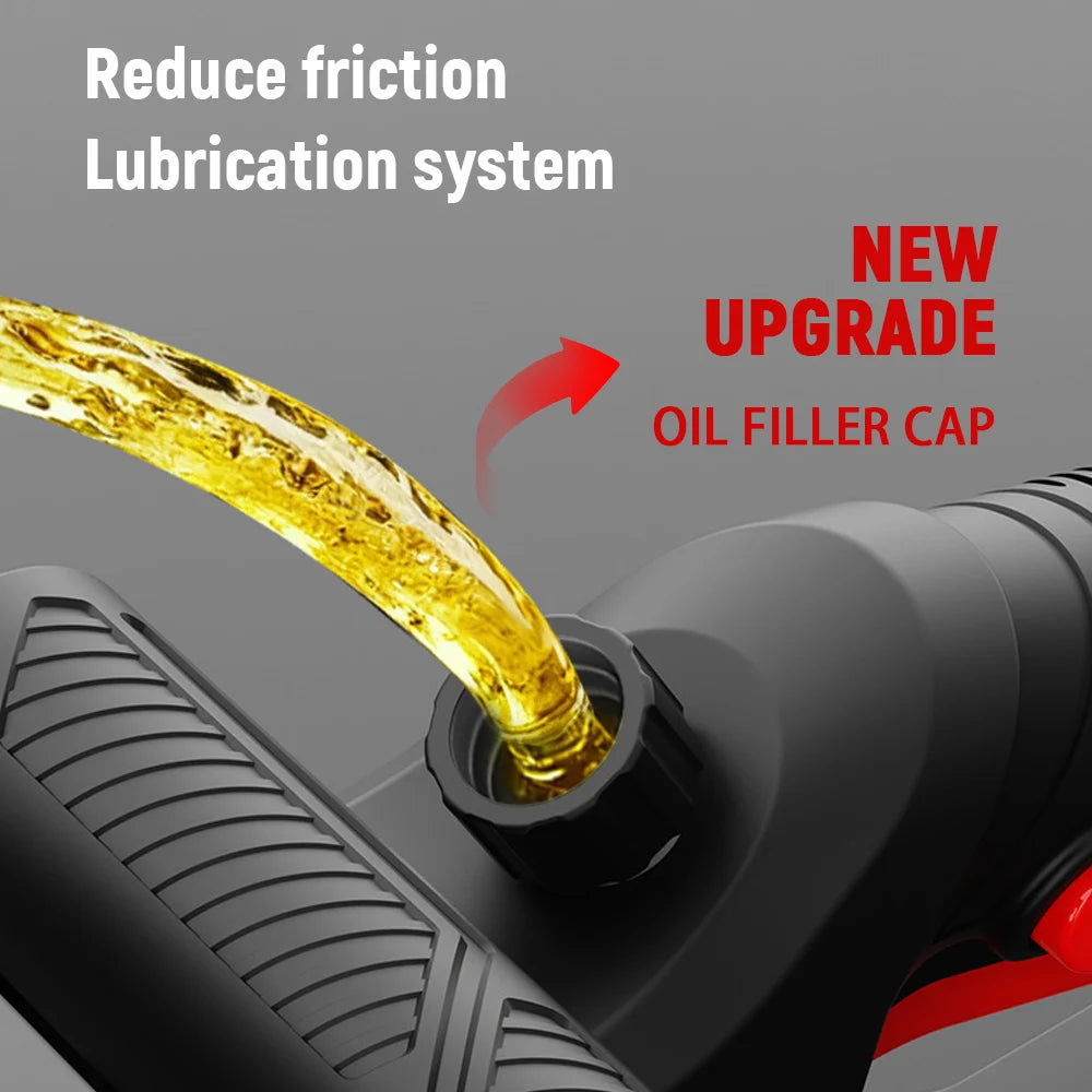 Brushless Cordless Electric Chainsaw - 12" & 16" Rechargeable Wood Cutting Tool (Compatible with Makita 21V Battery)