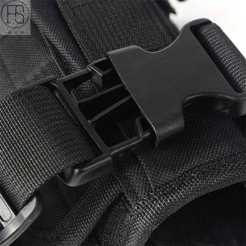 Universal left and right pistol holster tactical tornado leg style thigh holster hunting air gun General pistol clip bag