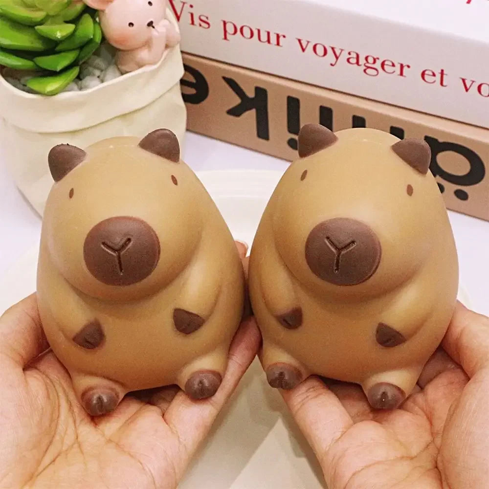 Kawaii Capybara Slow Rebound Squeeze Toy - Stress Relief Squishy