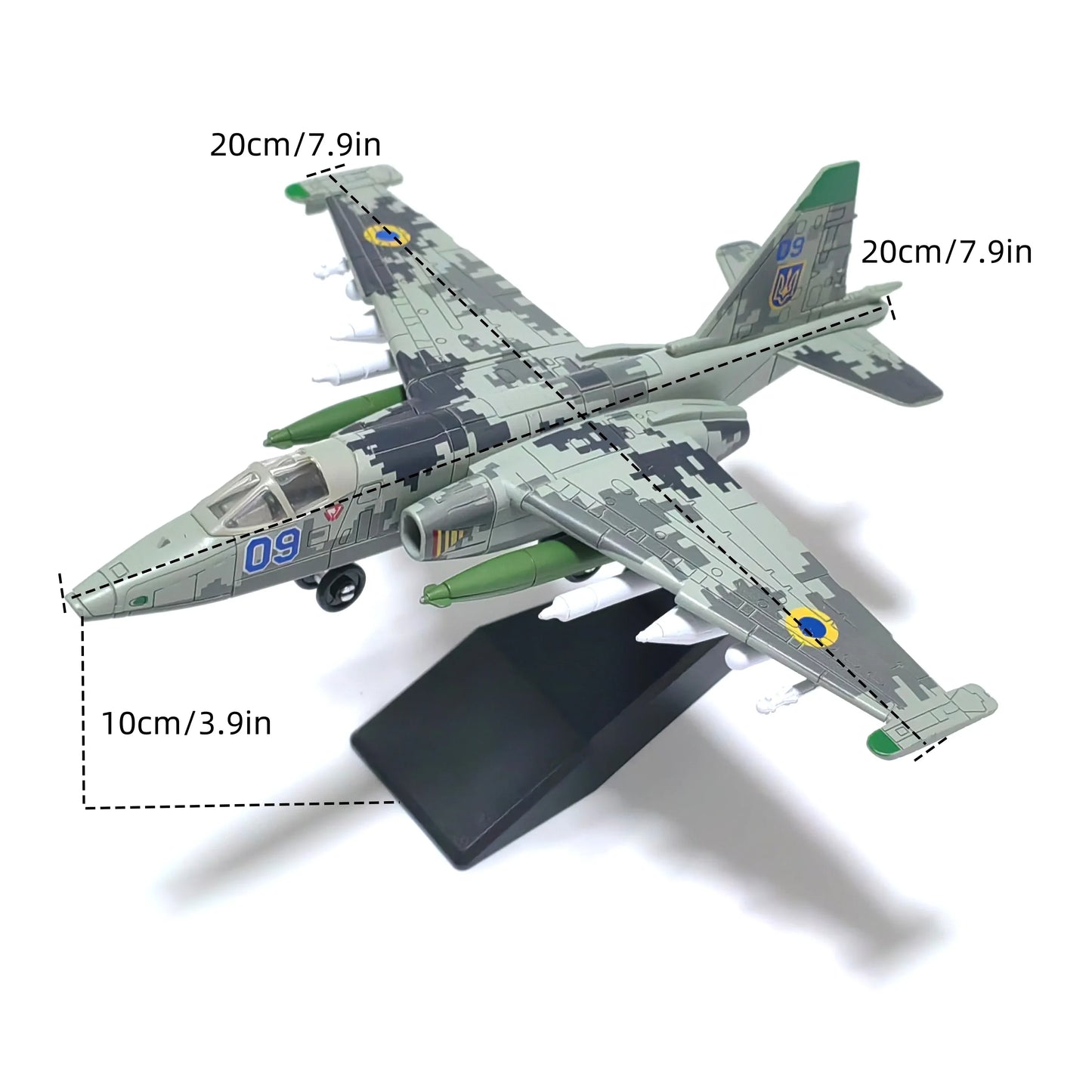 Su25 1/100 Plastic Assembly Scale With Box Home placement collection decoration Creative gift home decom