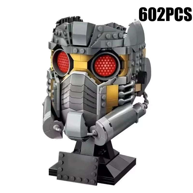 Space Wars Galaxy Warriors Helmet Building Blocks 75327 TIE Fighter Pilot Darth Vader The Mandalorian Luke Hat Bricks Toys Gifts
