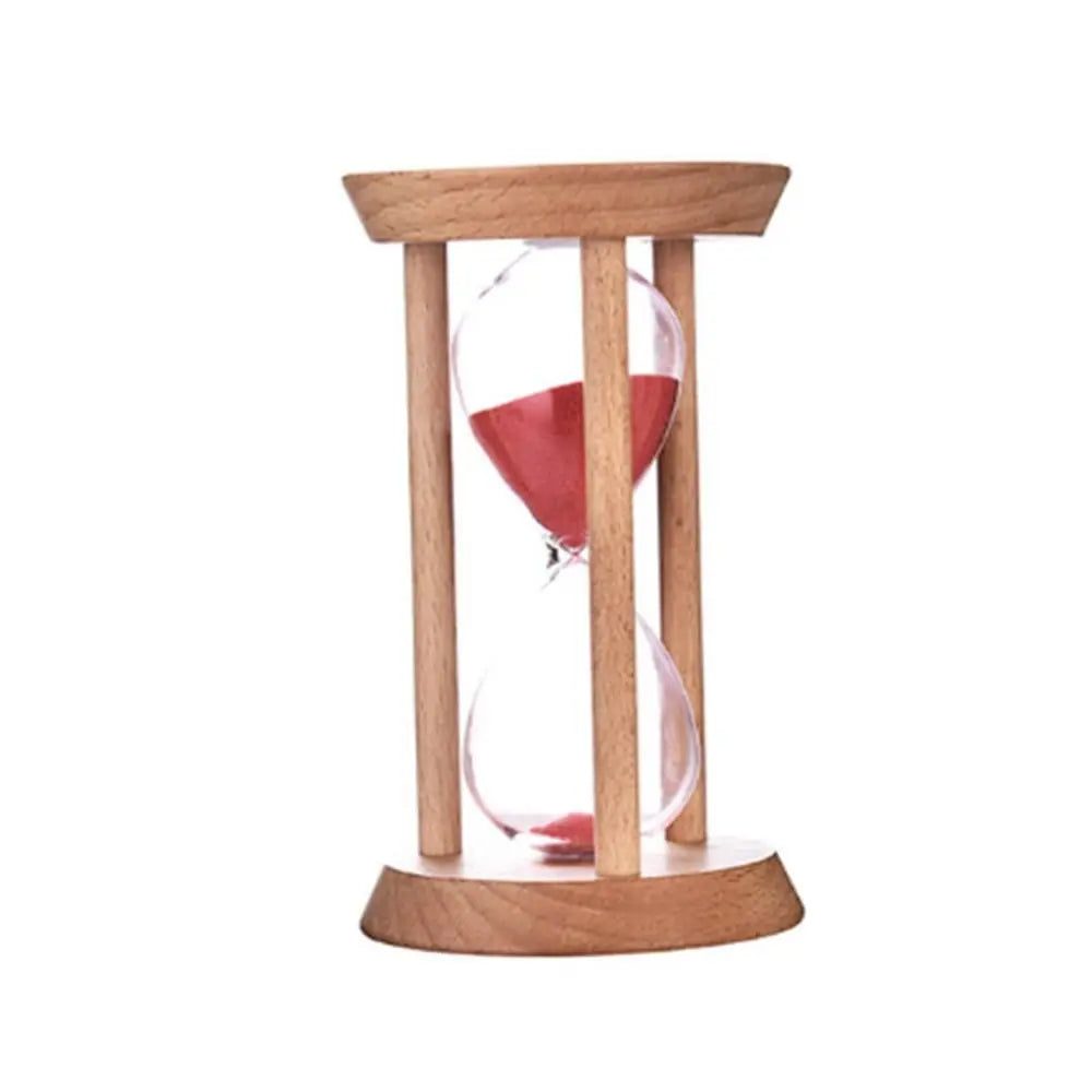 1/3/5 Minutes New Wooden Hourglass Mini Desktop Decoration Sand Clock Creative Timers Sandglass Hourglass Kitchen for Kids Gift