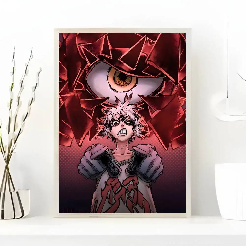 G-GACHIAKUTA ANIME Poster Art With Prints Home Bedroom Living Room Decoration Gift