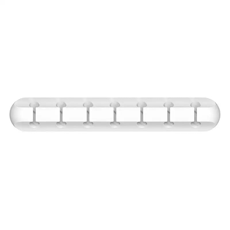 Silicone Cable Organizer - Desktop Wire Management Clips for USB, Mouse & Headphone Cables