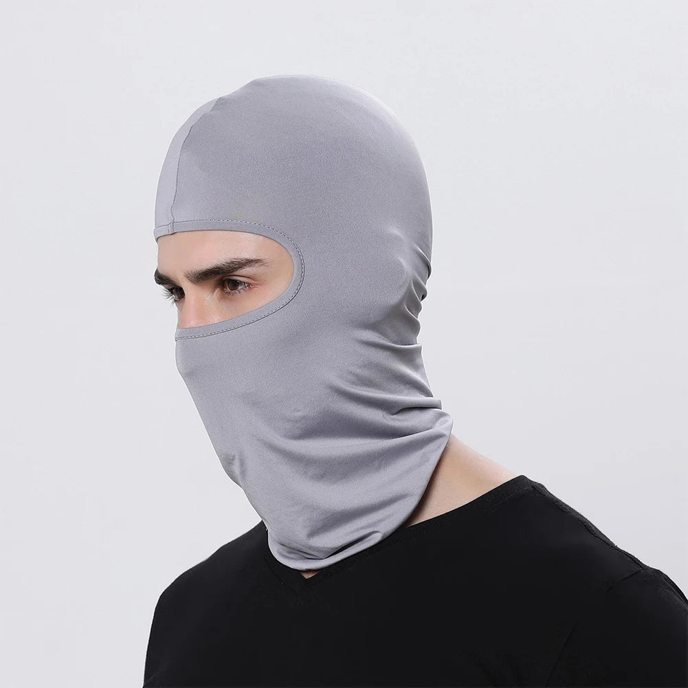 Motorcycle Bandana Outdoor Balaclava Hood Cycling Hunting Hat UV Protection Full Face Cove Summer Sun Rotection Neck Scraf