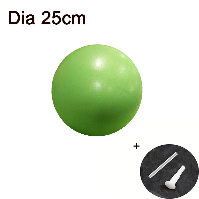 Premium Yoga Ball - Anti-Burst Exercise Ball 25cm/45cm with Pump