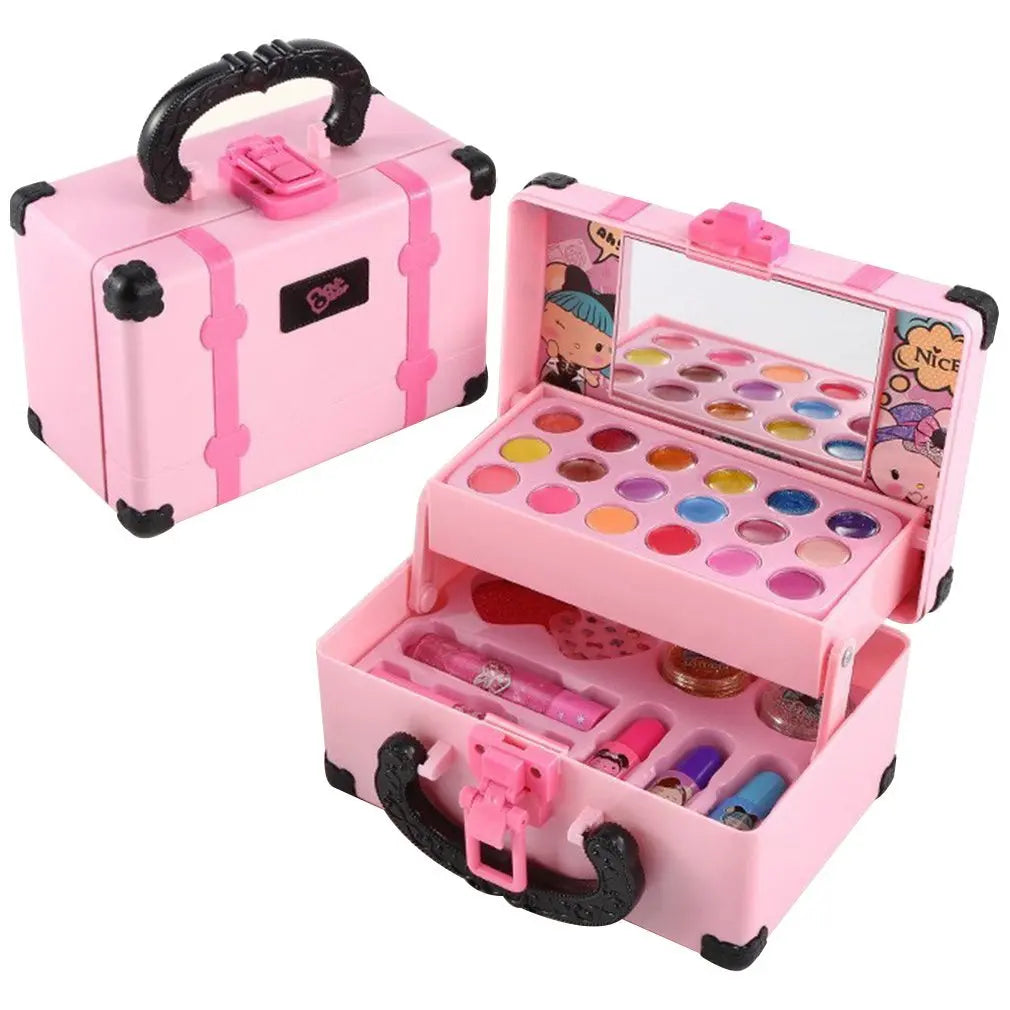 Premium Children's Pretend Makeup Set - Safe & Non-Toxic Play Cosmetics