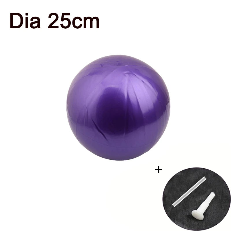 Premium Yoga Ball - Anti-Burst Exercise Ball 25cm/45cm with Pump