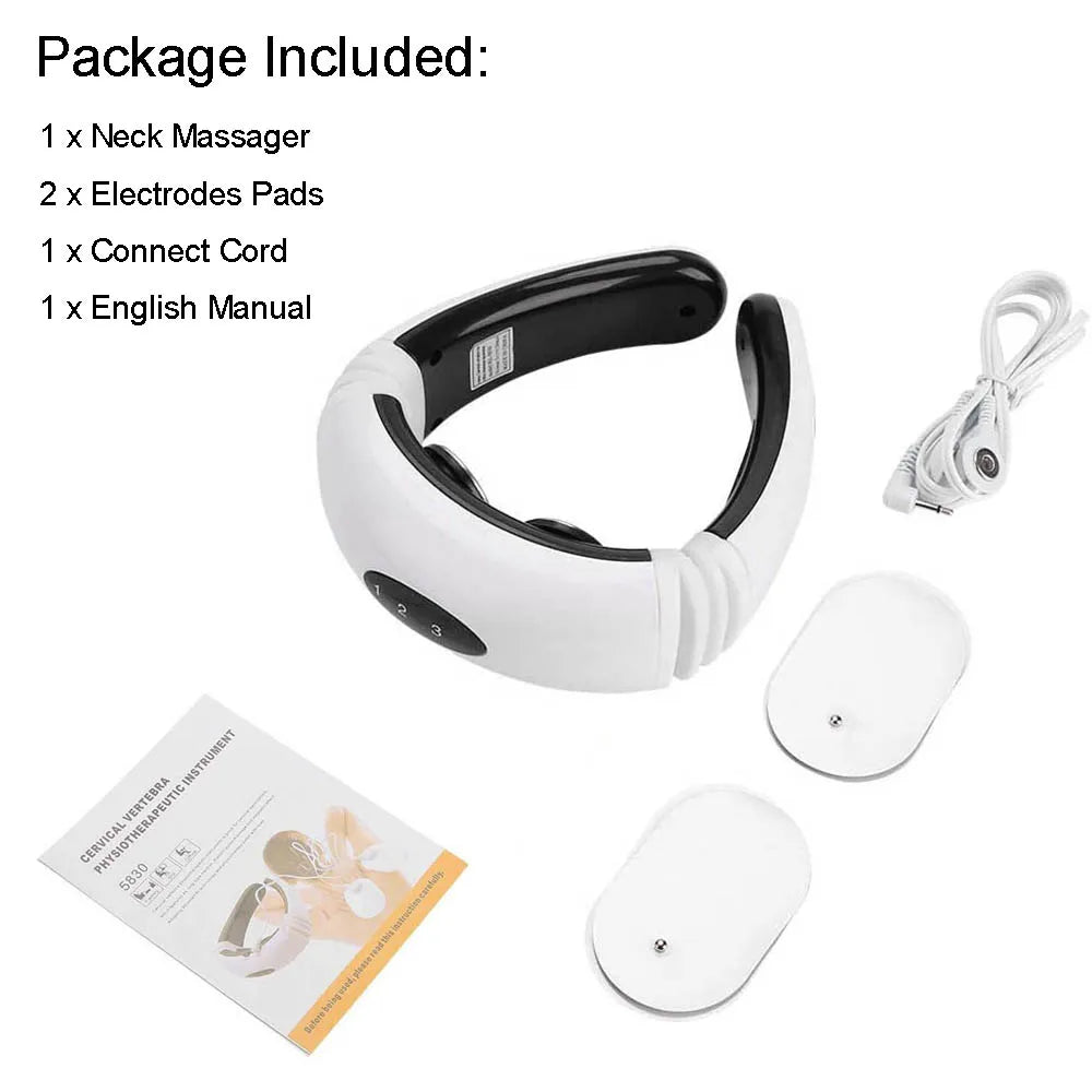 Shiatsu Neck and Shoulder Massager with Heat - Electric Back Pain Relief Device