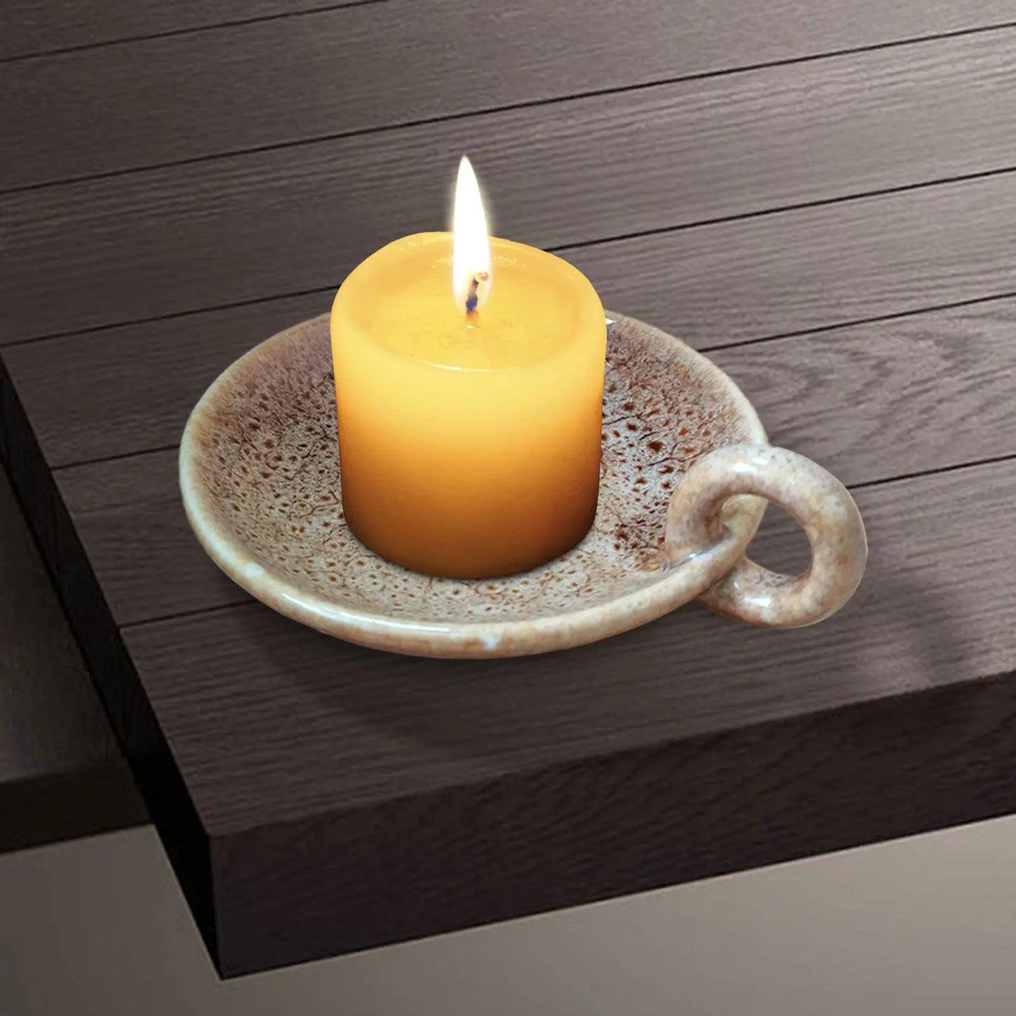 Candle Holder, Candle Holder, Modern Candlestick, Ceramic Candle Plate for