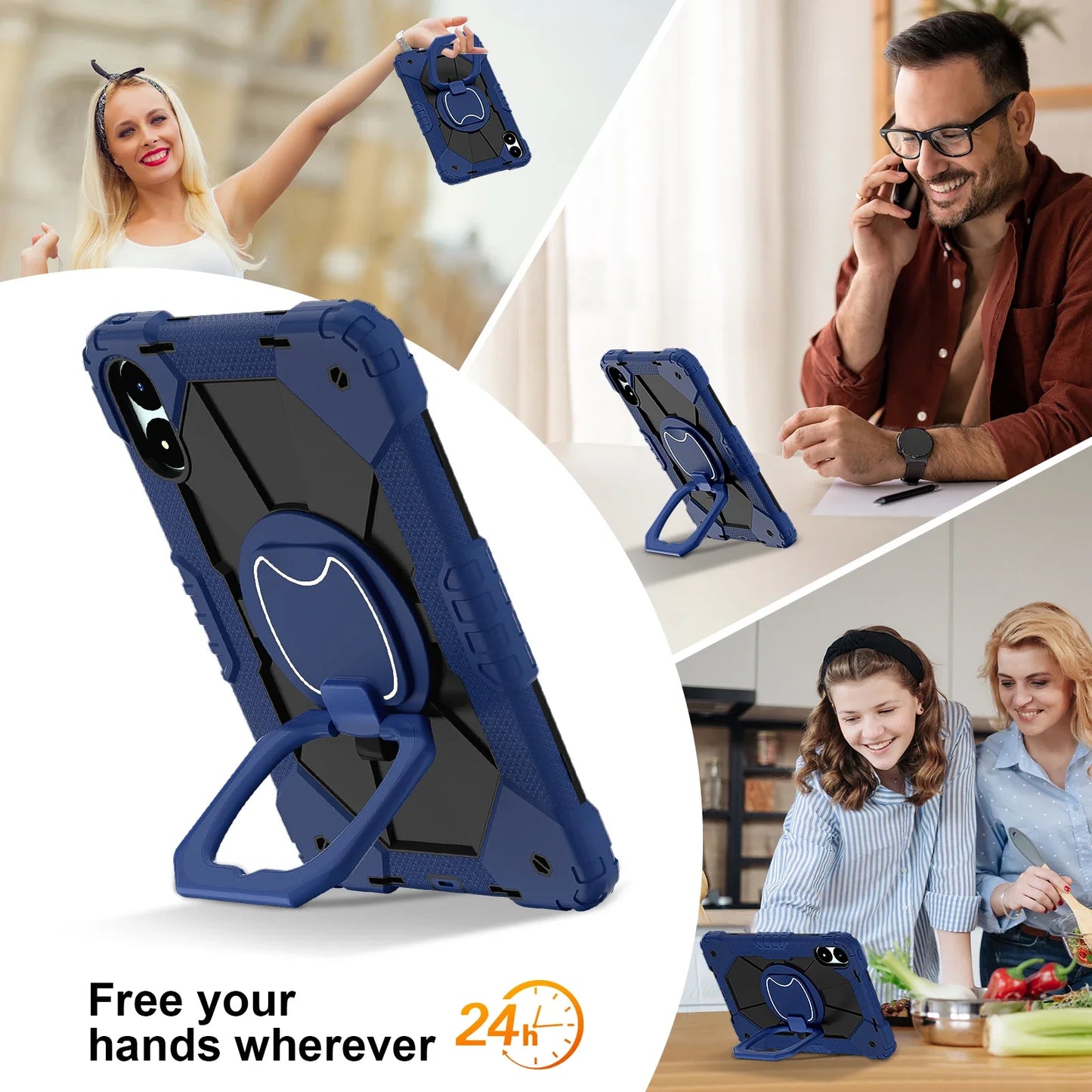 Tablet Case for Xiaomi Redmi Pad 2 11 2025 Pro 12.1inch Tablets Cases Protector Silicone Cover for Xiaomi POCO Pad 12.1 Funda