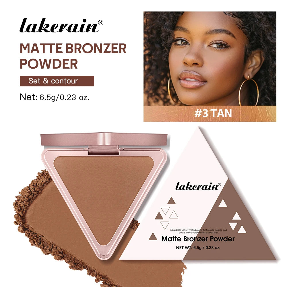 No Limits Matte Bronzer Shading Face Blusher Long Lasting Matte Plumps Appearance reduce Pores And Shine Control Cosmetics