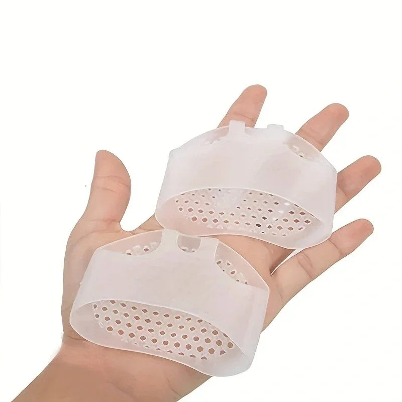 Silicone Gel Toe Separators - Bunion Corrector & Hallux Valgus Relief (2 Pack)