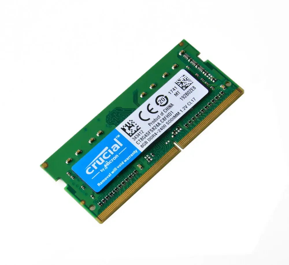 DDR4 RAM Laptop Memory 16GB 4GB 8GB PC4-19200 Sodimm 2133MHz 2400MHz 2666MHz 3200MHz 260 Pin DDR4 Notebook RAM Memorial Crucial