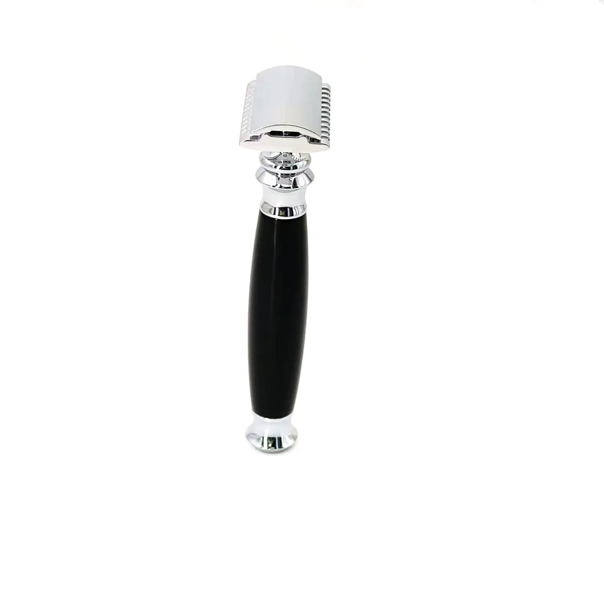 Complete 4-in-1 Shaving Razor Kit with Stand, Bowl, Brush, and Razor for a Perfect Shave