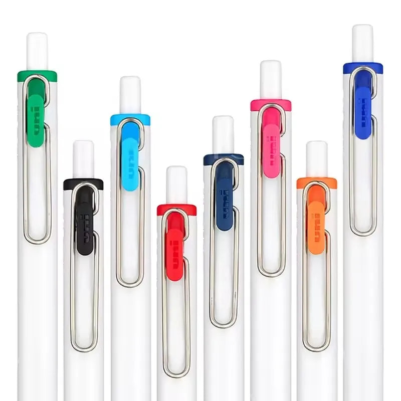 1Pc UNI Uniball ONE Gel Pen UMN-S-38 0.38mm Thick Ink Black Technology Small Thick Core Quick Drying Smooth Writing School Suppl