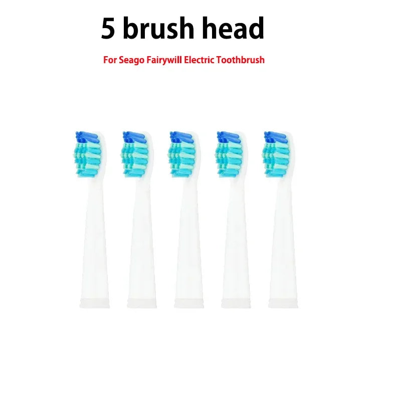 For Fairywill Interdental Brushs Heads Electric Toothbrush Replacement Sonic Toothbrush heads for FW-507 FW-508 FW-917 FW-959