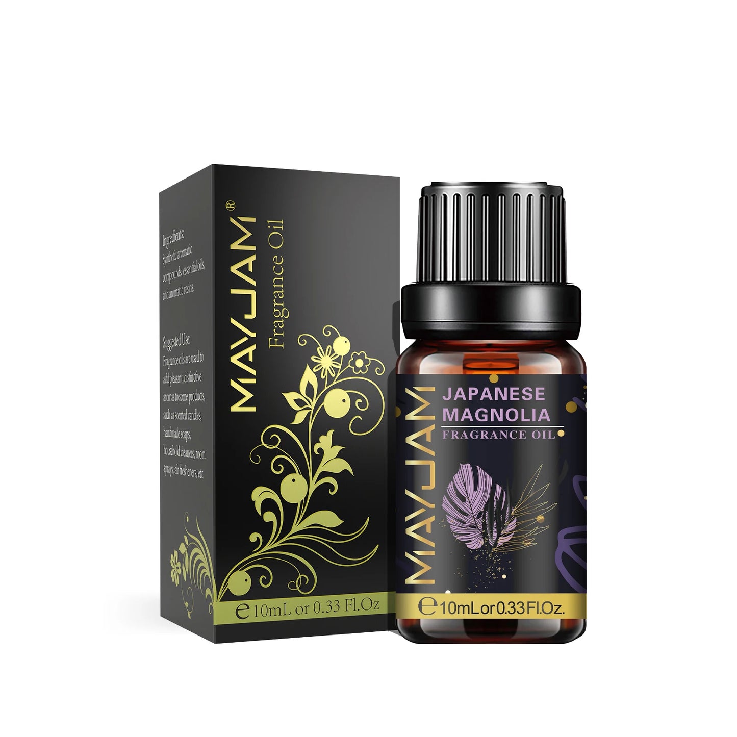 MAYJAM Fragrance Oils For Candle Making Car Air Freshener Clothes Hair Jadore Angel Magnolia Coconut Vanilla Aroma Oil