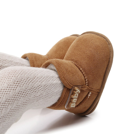 Premium Baby Winter Boots - Fleece-Lined Warm Ankle Shoes