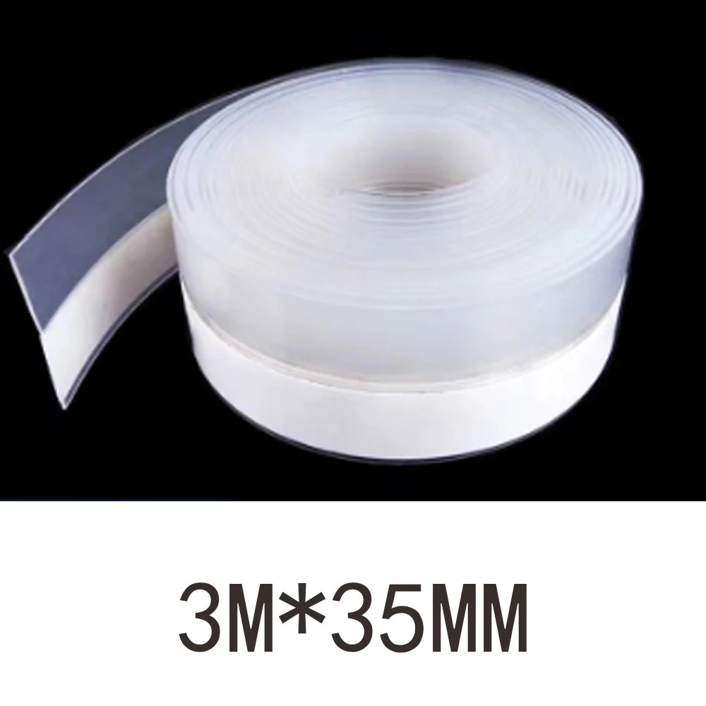 3MDoor Bottom Seal Strip Weather Window Rubber Seal Weatherstrip Windproof Dust Self Adhesive Door Windshield Sealing Tape