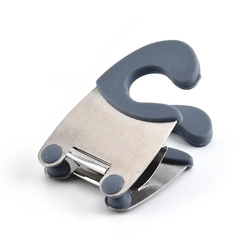 Silicone Pot Spoon Holder - Anti-Scald Clip Rest for Kitchen Utensils