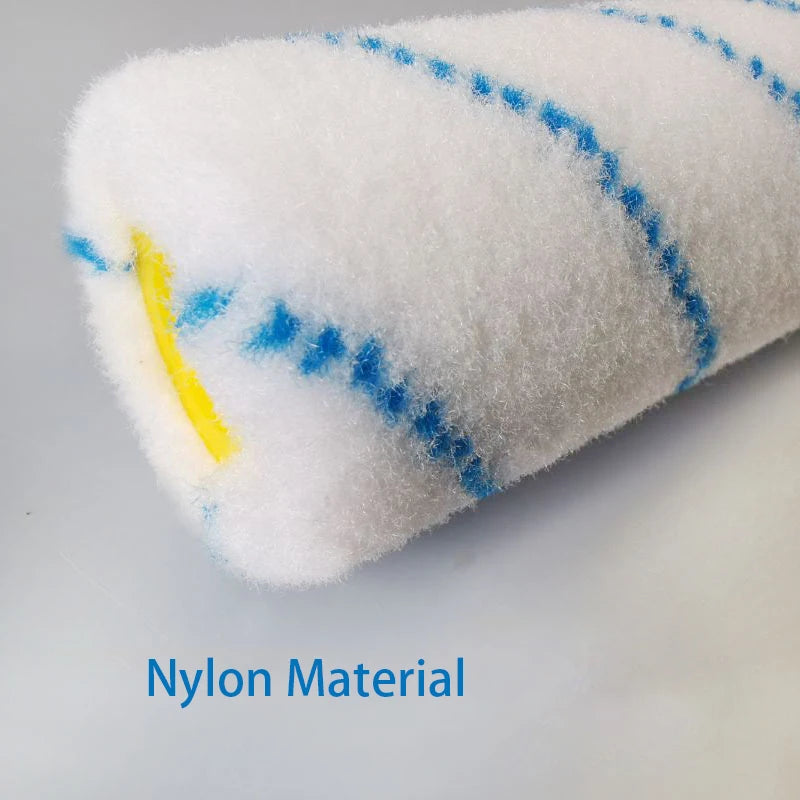 Professional 18-Inch Paint Roller Brush Set with Aluminum Handle - 6mm/9mm Microfiber