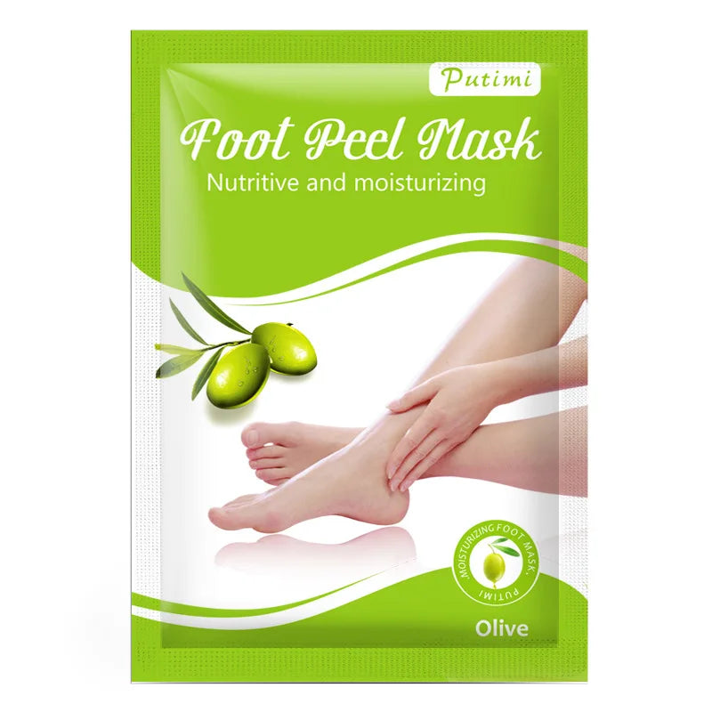 Exfoliating Foot Mask - Spa Pedicure Treatment for Soft, Smooth Feet
