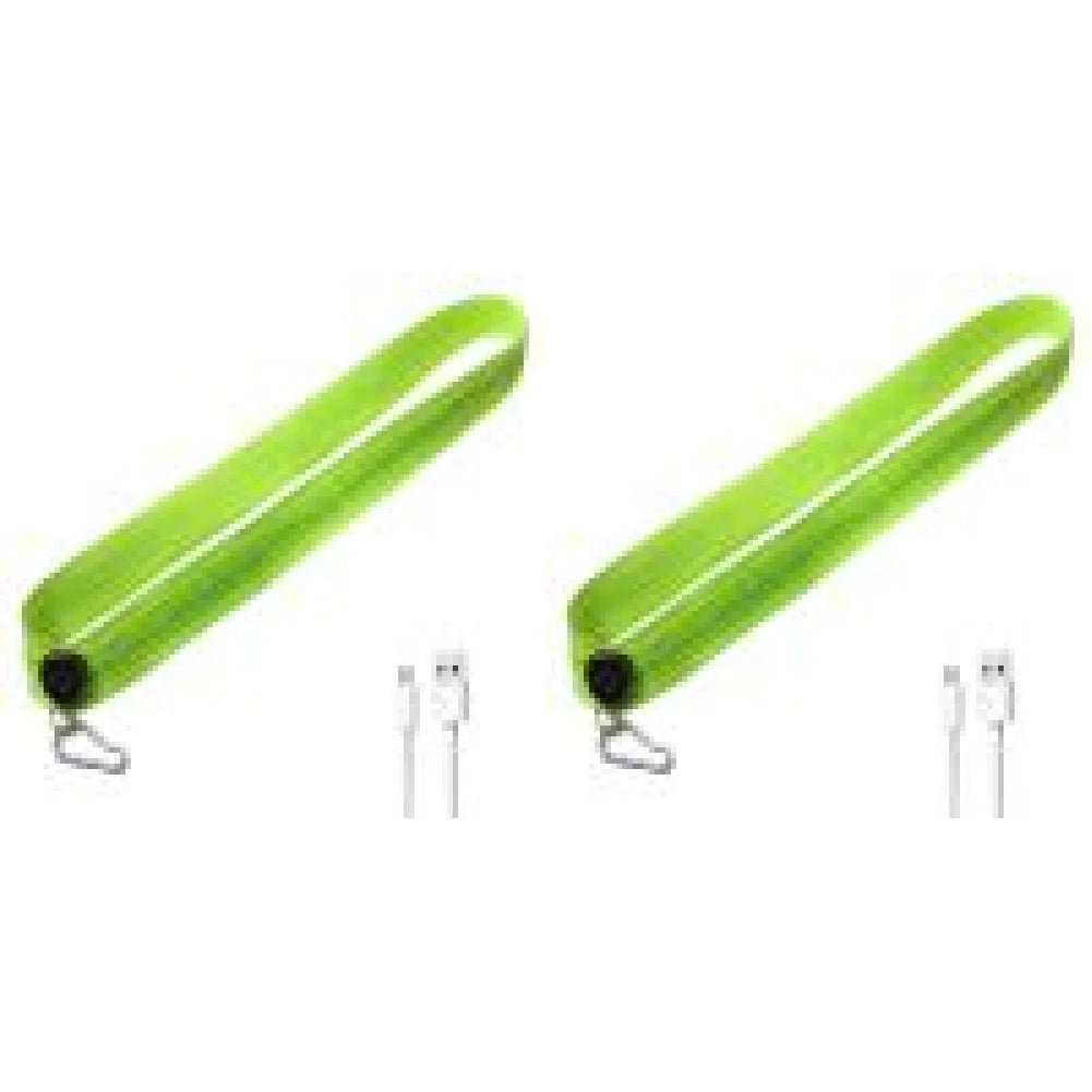 Reflective Straps CR2032 LED Shoulder Straps for Men Women Night Safety Outdoor Hiking Jogging Walking Light Gear