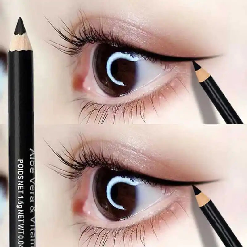 Waterproof Eyeliner & Eyebrow Pencil - Long-Lasting Dual-Purpose Makeup Pencil