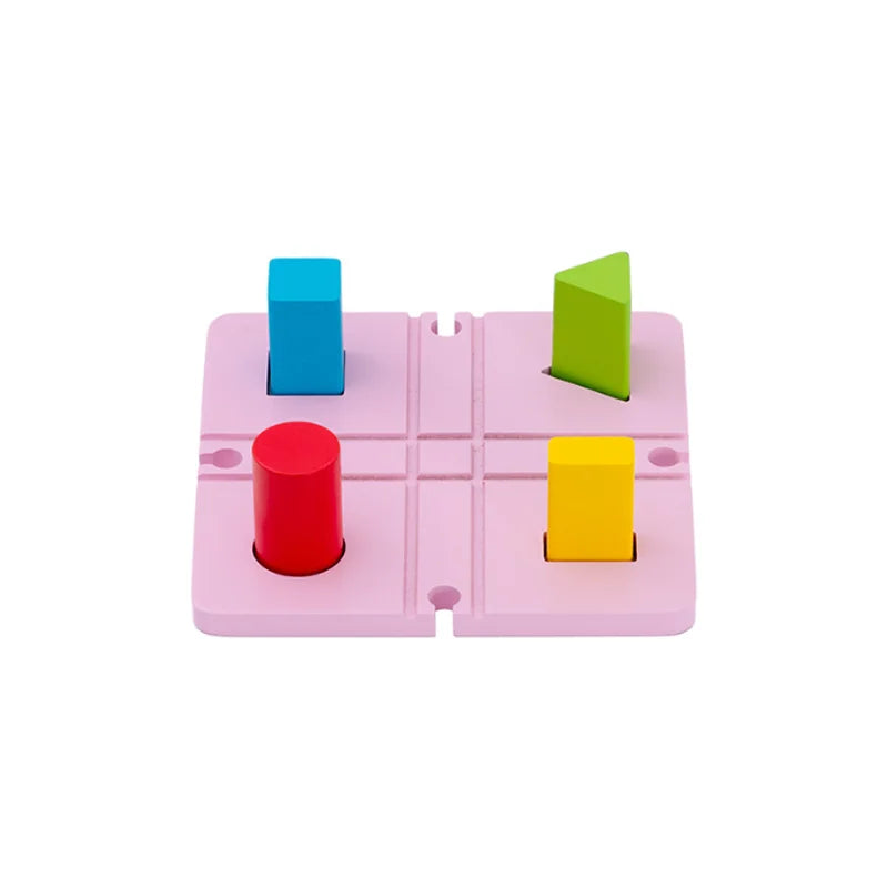 Wooden Train Track Accessories Roadblocks Station Scene Educational Toy For Kids Compatible with Thomas Wooden Railway System