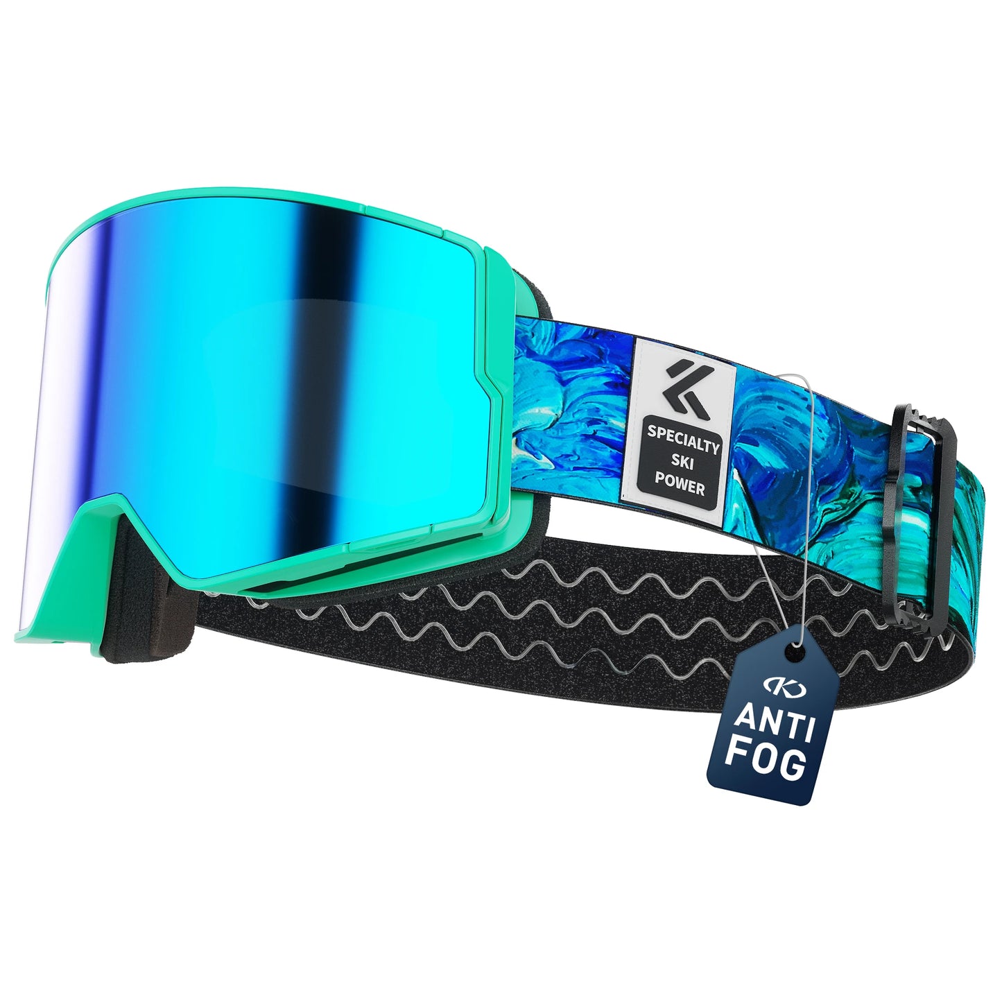 KAPVOE Outdoor Photochromic Ski Goggles Winter Snow Sports for Unisex Snow Glasses Anti-fog Magnetic Snowboard UV400 Glasses Hot