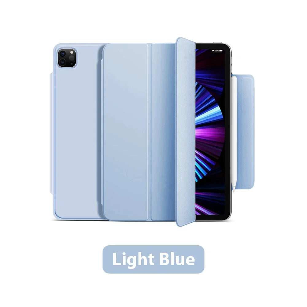 Magnetic Case For Ipad 10th Generation 10.9 A16 2025 Pro 11 12.9 13 M2 M4 Air 6 5 M3 Mini 6 7 7th 8th 9th 10.2 Cover Accessories