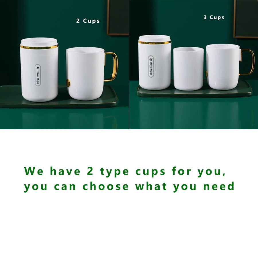 Portable Business Trips Mouthwash Cup Set Bathroom Storage Cups Travel Toothbrush Box Toothpaste Storage Travel Water Cup