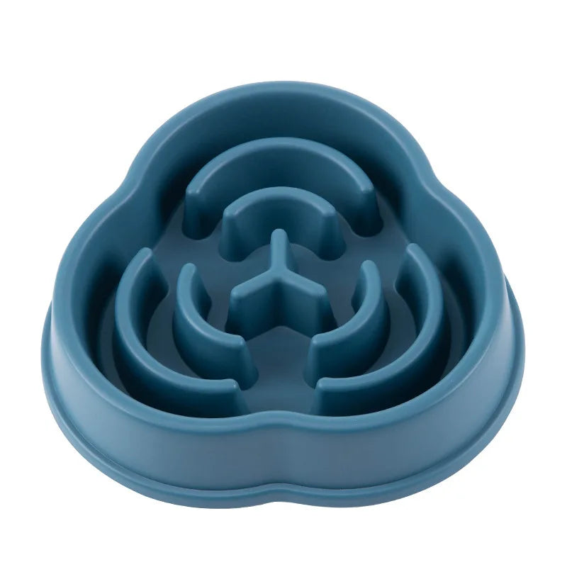 Premium Slow Feeder Dog Bowl - Anti-Choking Pet Food Bowl